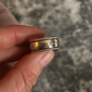 Tiffany & Co ring sterling 6